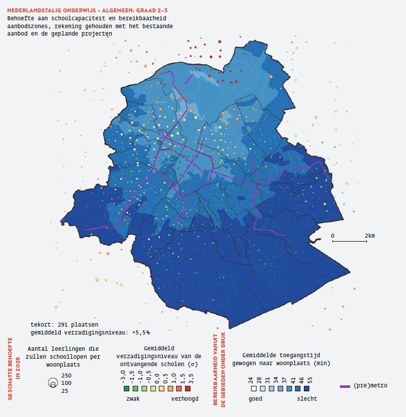 Source : calculs IGEAT d'après données ETNIC, Vlaamse Overheid, IBSA, Service École de perspective.brussels, Bruxelles Mobilité et STIB. (CCBY) Brussels Studies Institute, ULB IGEAT (P. Marissal & B. Wayens) & perspective.brussels - 2018