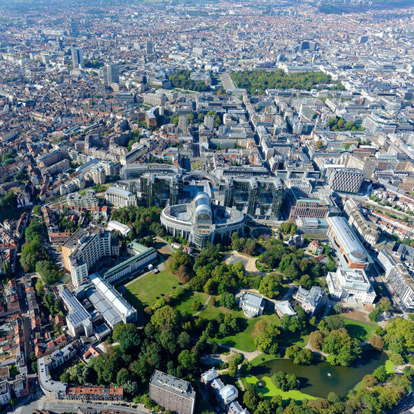 Vue sur le Quartier européen