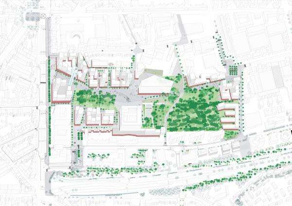 Extension du parc urbain, plus généreux et plus vert 