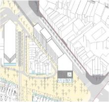 Projet Jamar, extrait du projet urbain pour transformer le quartier de la gare du Midi en gare habitante