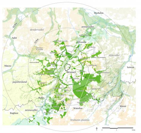 Un réseau d'espaces ouverts métropolitain