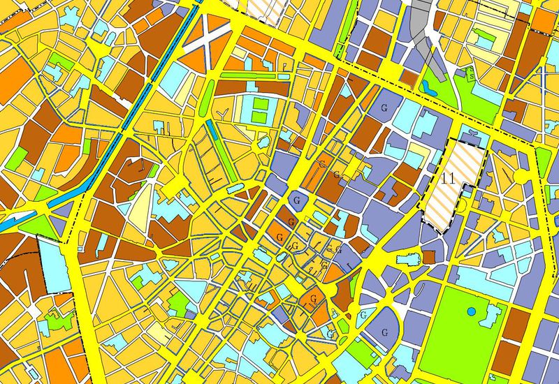 Extract of Regional Plan of Land Use (PRAS – GBP)