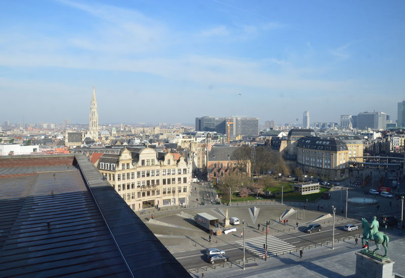 Vue de Bruxelles (Mont des arts)